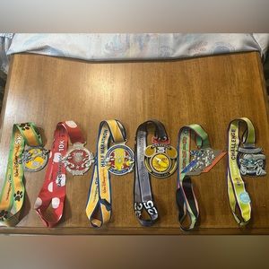 2018 RunDisney Dopey Challenge medals